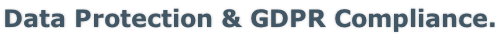 Data Protection & GDPR Compliance.